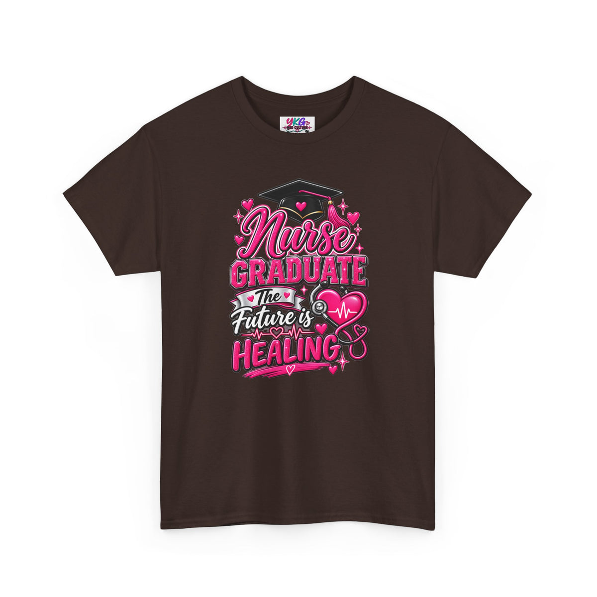 Nurse Graduate Tee – “The Future’s Healing” Graduation Nurse Shirt