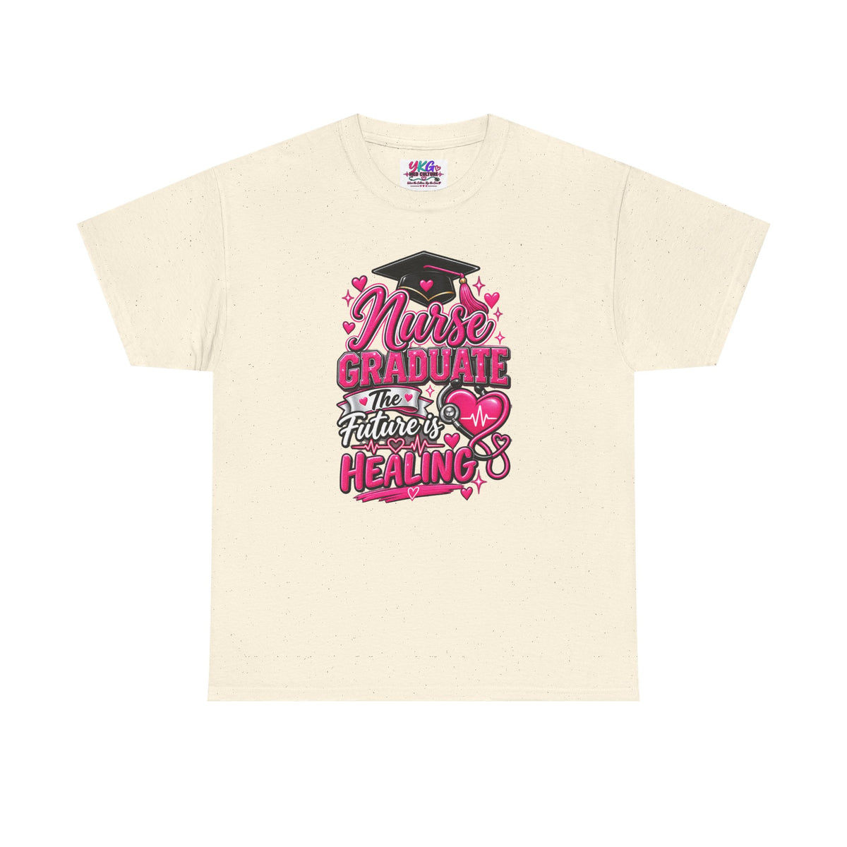 Nurse Graduate Tee – “The Future’s Healing” Graduation Nurse Shirt