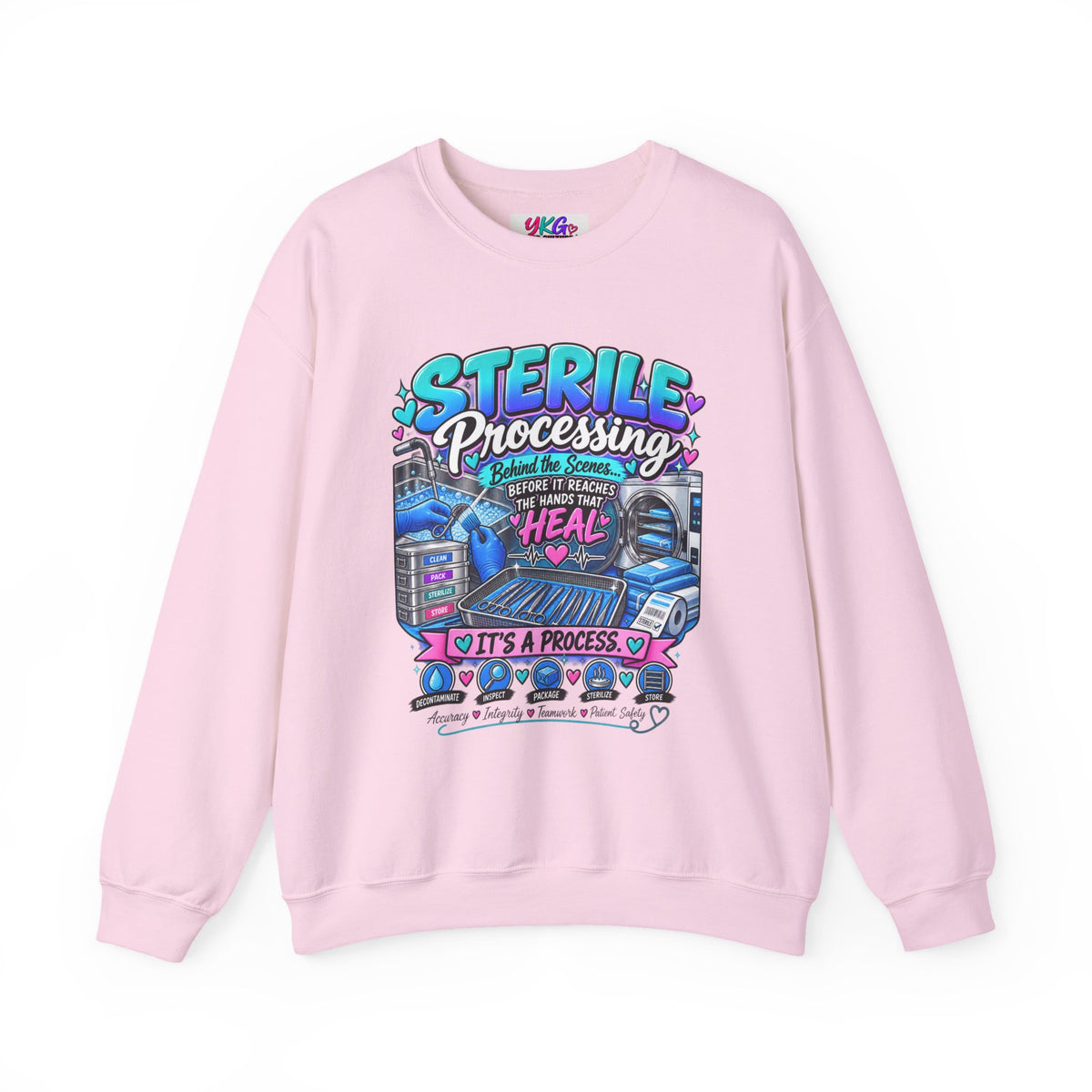 Sterile Processing Crewneck Sweatshirt — Behind the Scenes