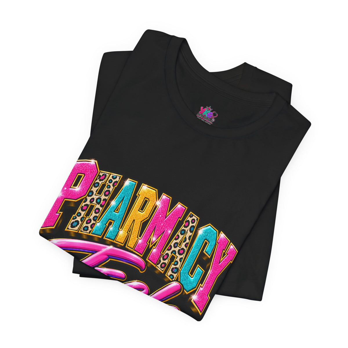 Pharmacy Tech Colorful Graphic Tee