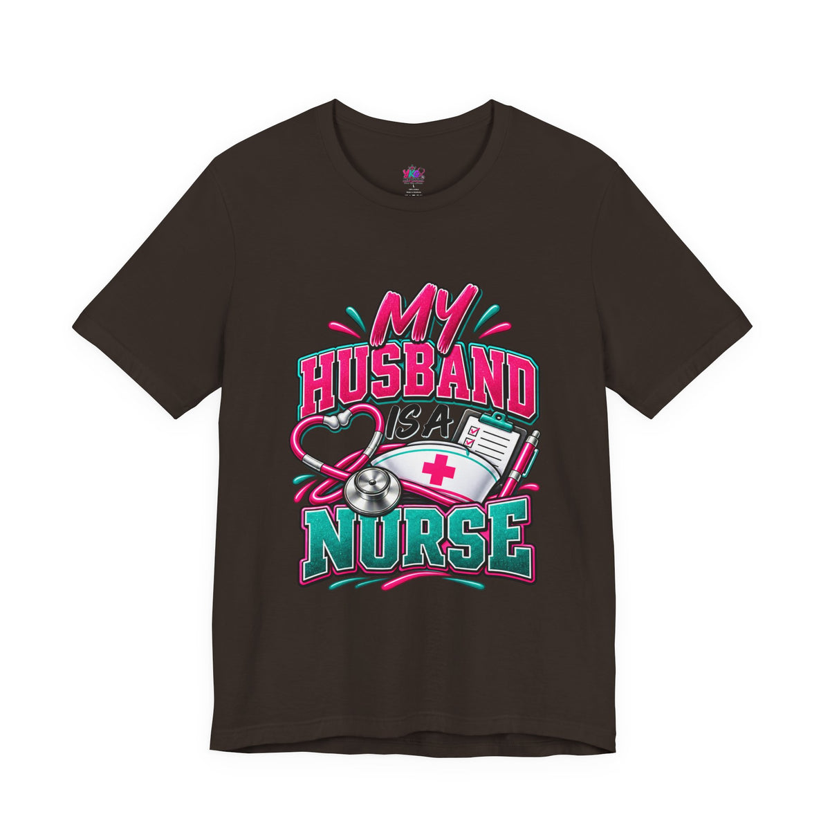 My Husband Is A Nurse Tee — Free Medical Advice Graphic T-Shirt