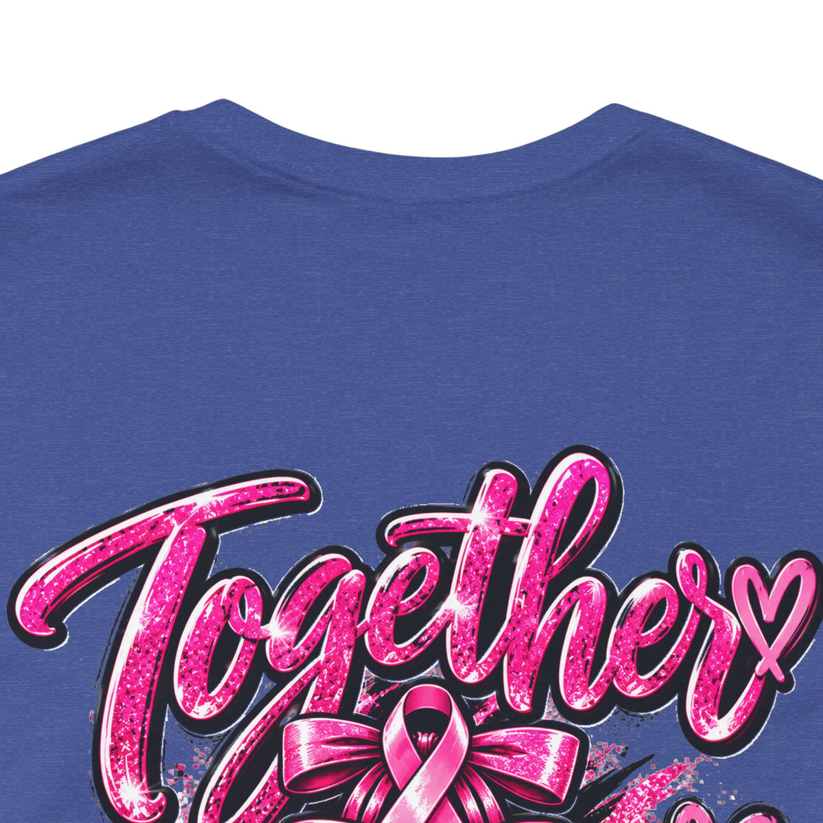 Breast Cancer Awareness Healthcare Heroes Tee — "Together We Fight" Pink Ribbon Shirt