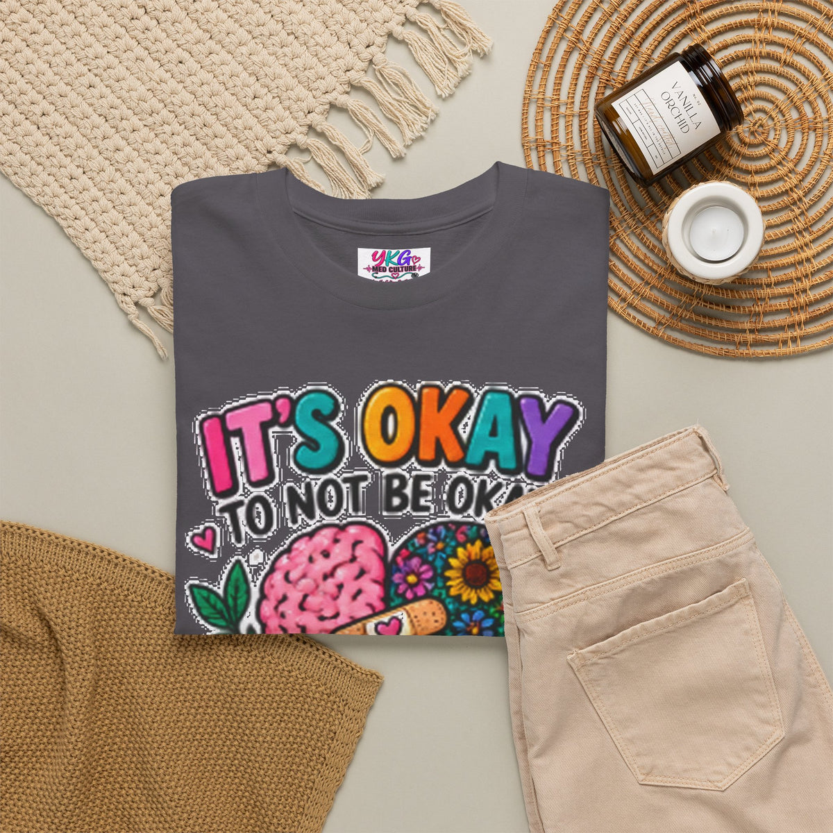 Mental Health T-Shirt — It’s Okay to Not Be Okay