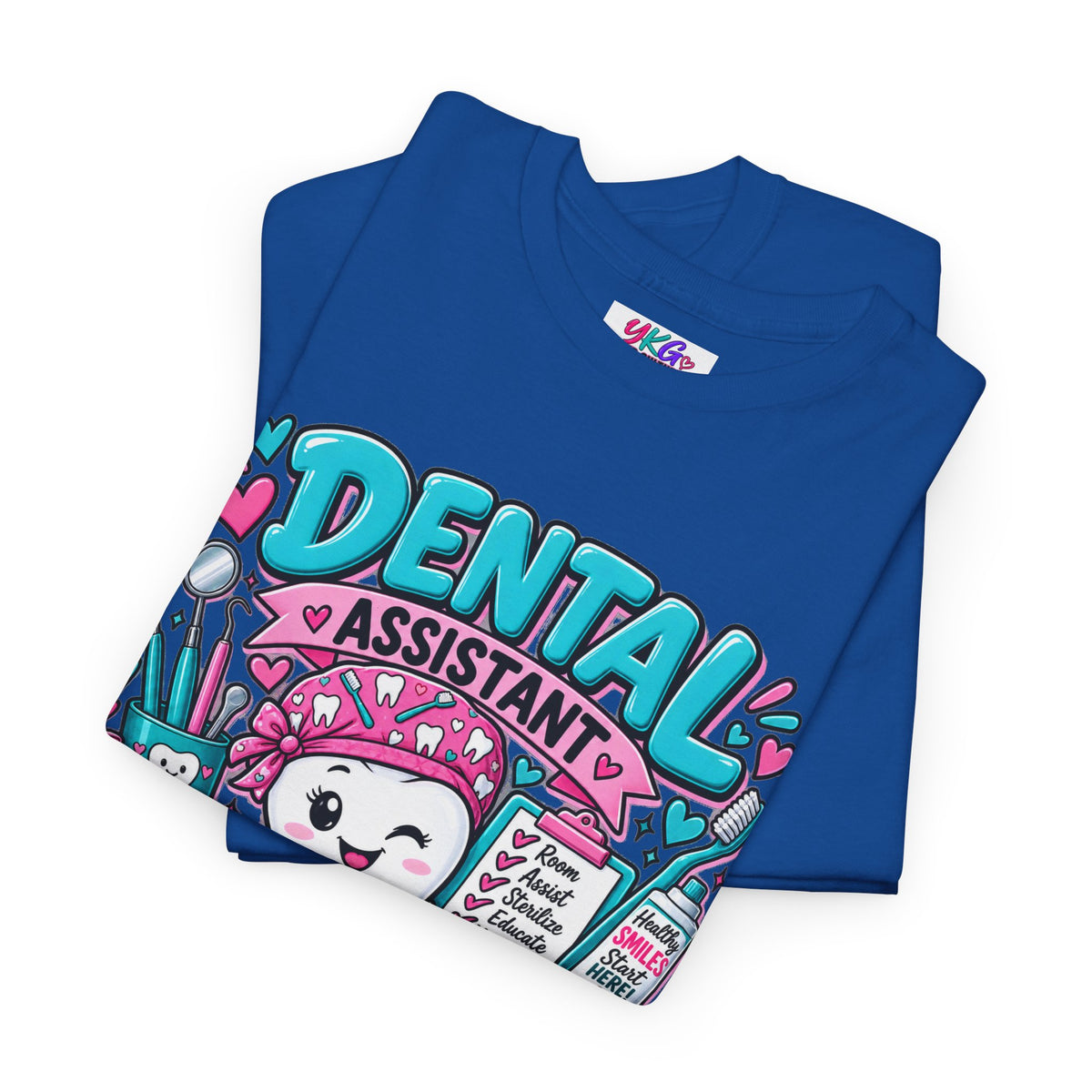 Dental Assistant T-Shirt — "Changing Lives One Smile at a Time"