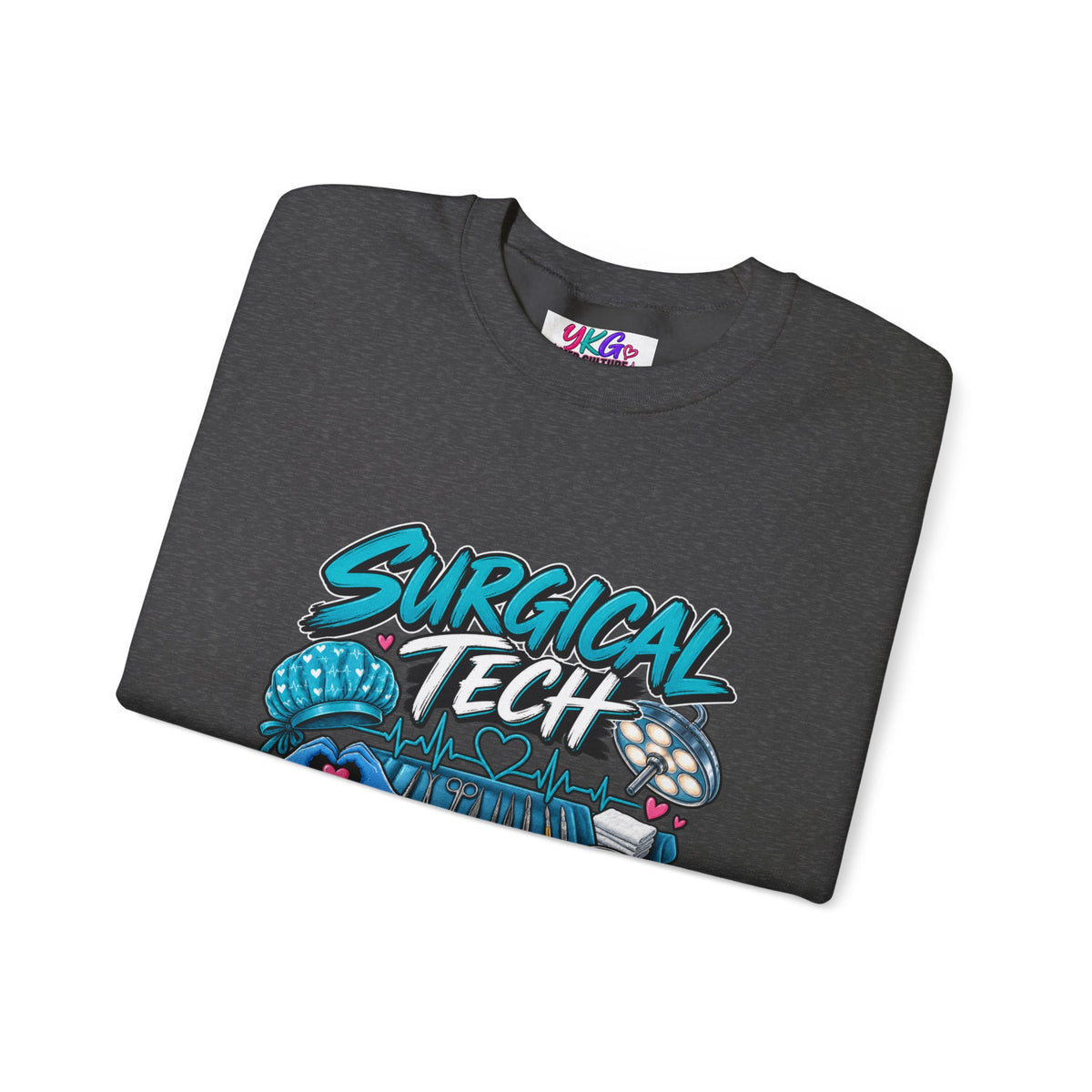 Surgical Tech Crewneck Sweatshirt – Proud Surgical Technician Graphic Sweater