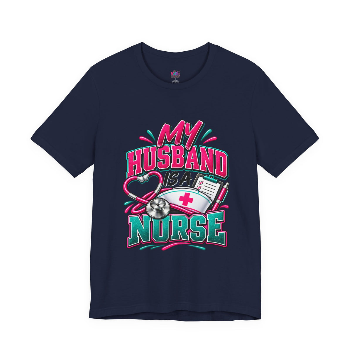 My Husband Is A Nurse Tee — Free Medical Advice Graphic T-Shirt
