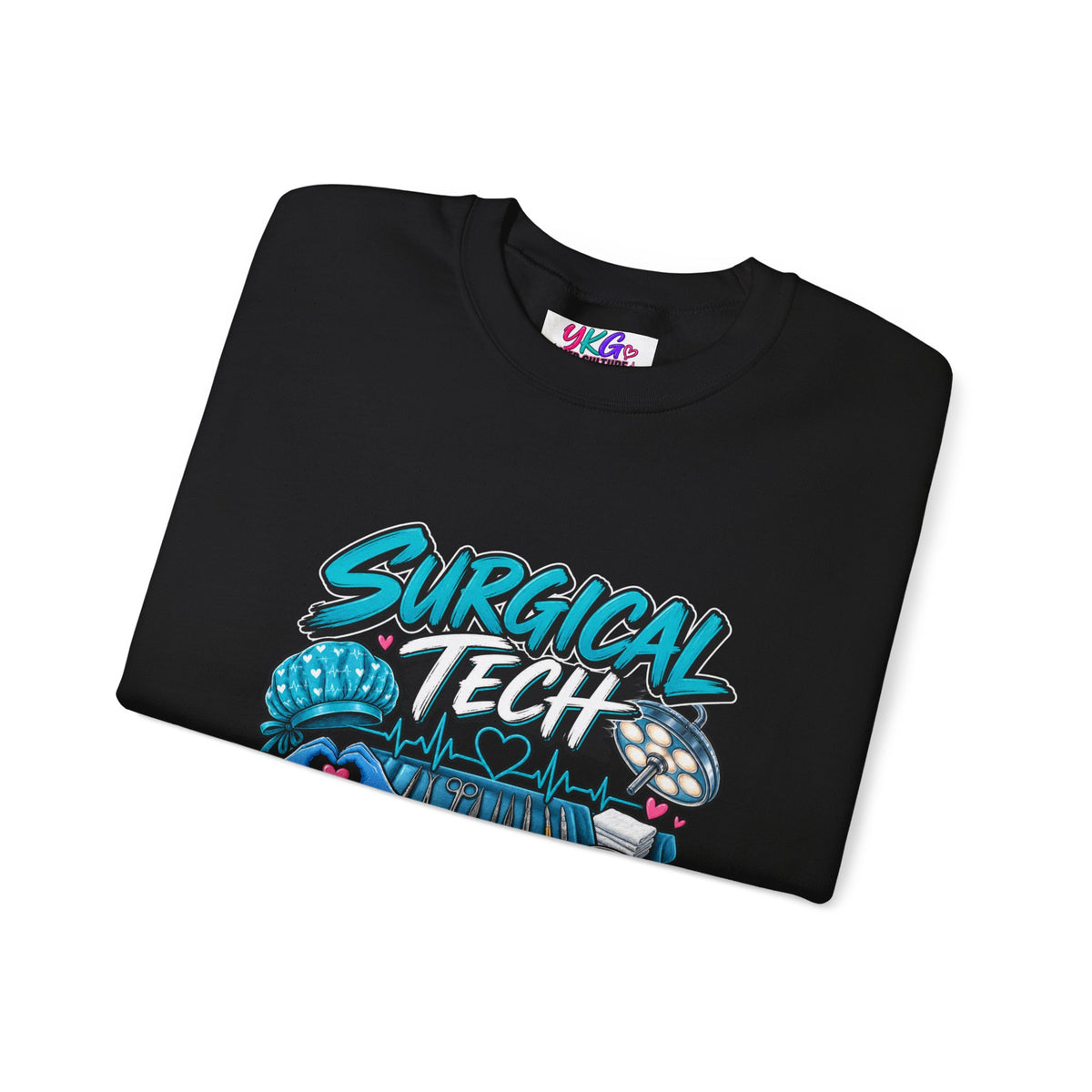 Surgical Tech Crewneck Sweatshirt – Proud Surgical Technician Graphic Sweater