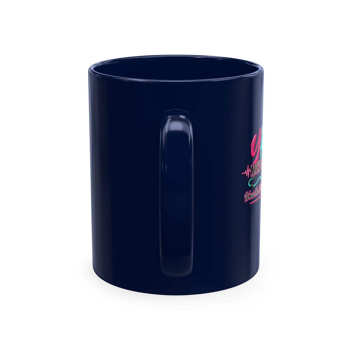 Grateful Thankful Blessed Nurse Mug — Floral Stethoscope Ceramic Coffee Cup