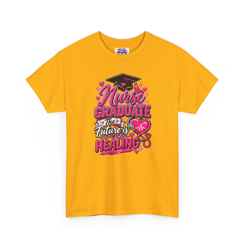 Nurse Graduate Tee – “The Future’s Healing” Graduation Nurse Shirt