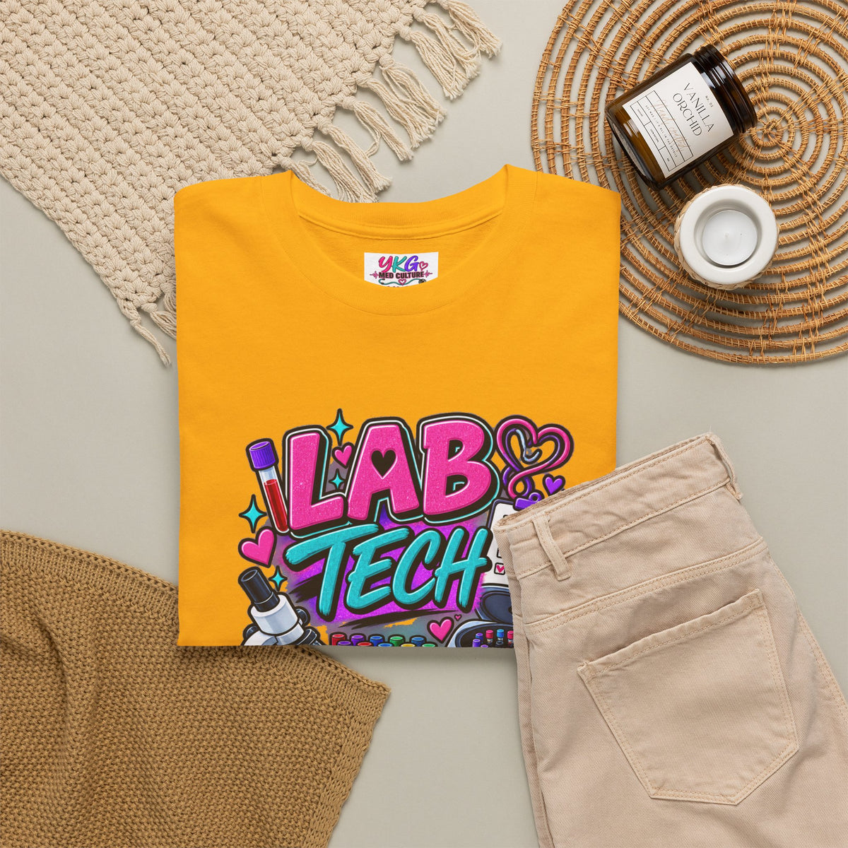 Lab Tech T-Shirt — “Lab Tech: Small Samples, Big Answers” Graphic Tee