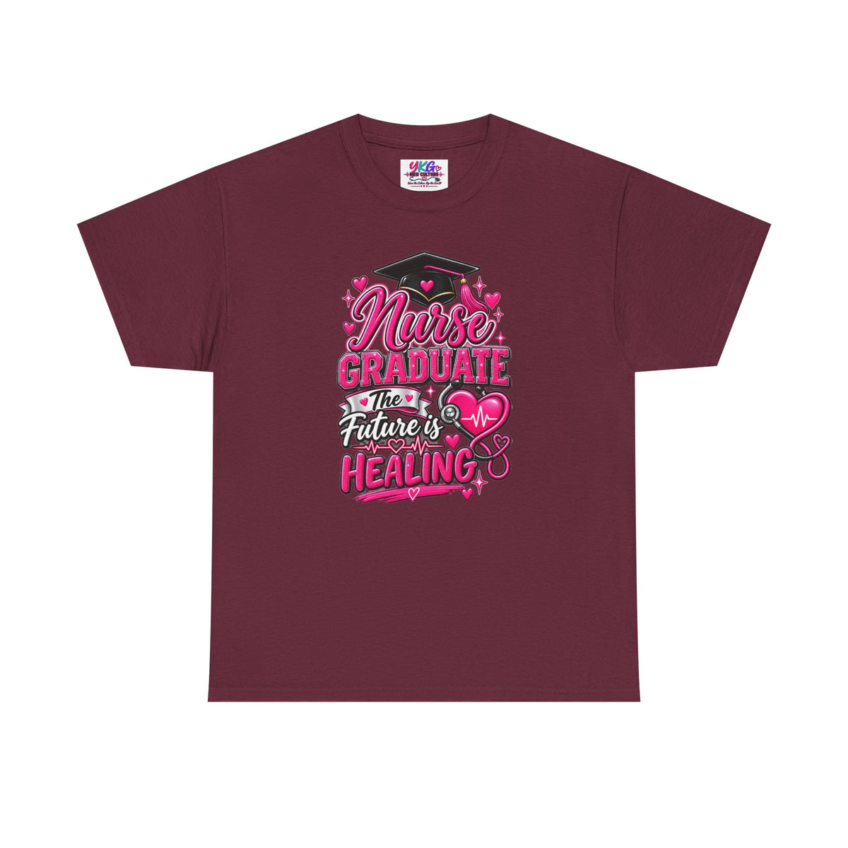 Nurse Graduate Tee – “The Future’s Healing” Graduation Nurse Shirt