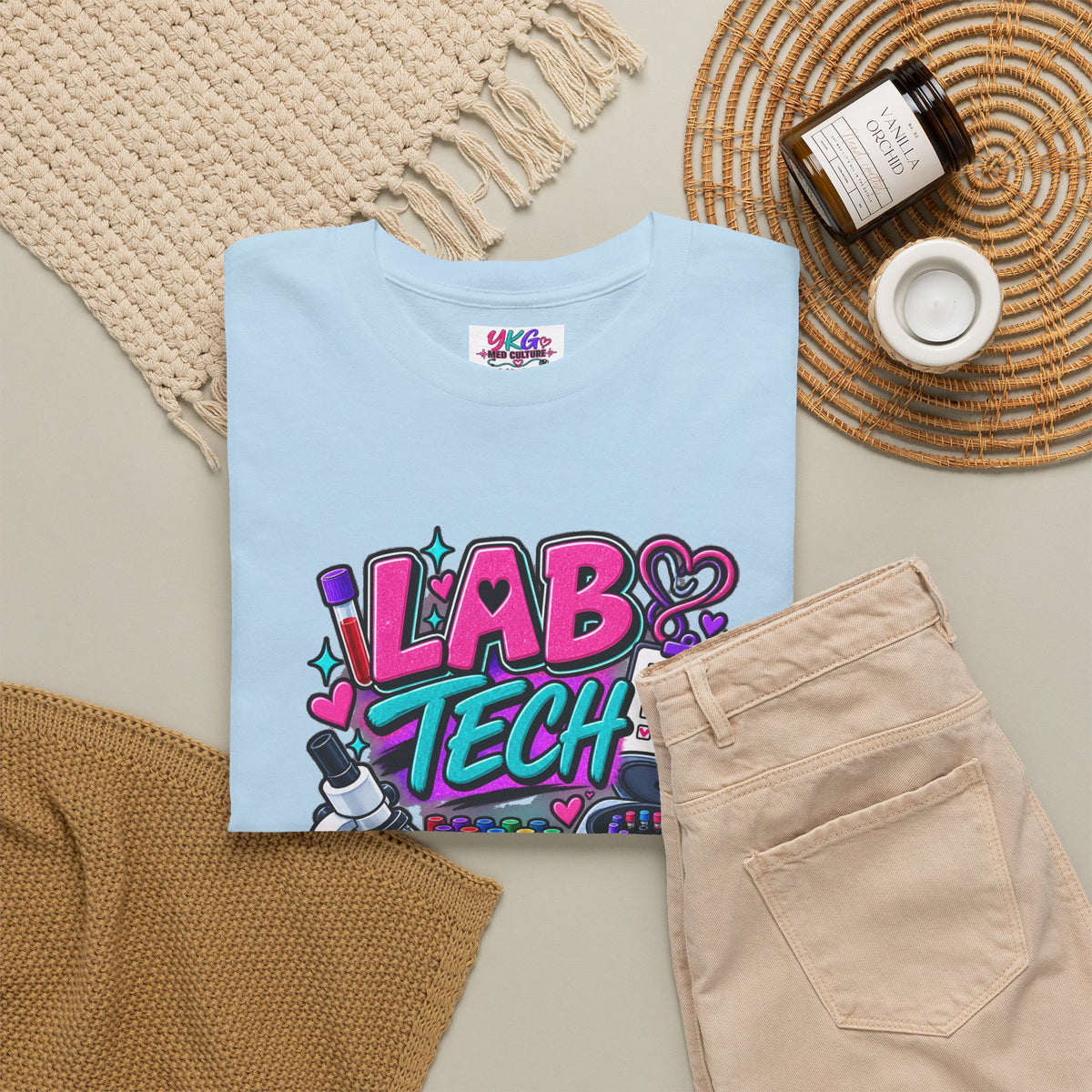 Lab Tech T-Shirt — “Lab Tech: Small Samples, Big Answers” Graphic Tee
