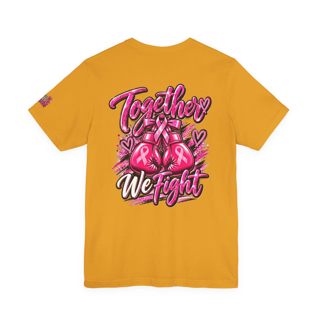 Breast Cancer Awareness Healthcare Heroes Tee — "Together We Fight" Pink Ribbon Shirt