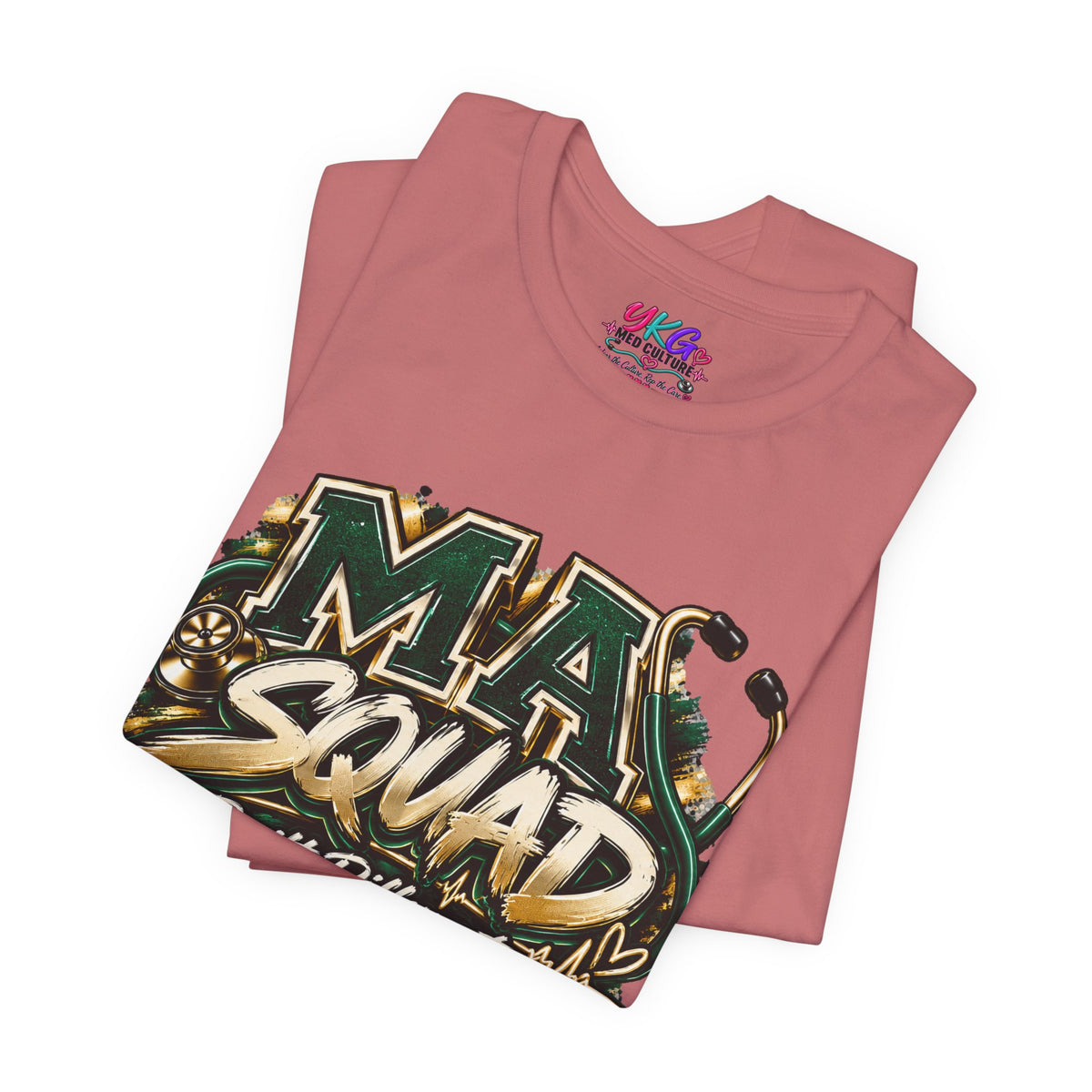 MA Squad 'Built Different' T‑Shirt — Thank You For Showing Up Graphic Tee