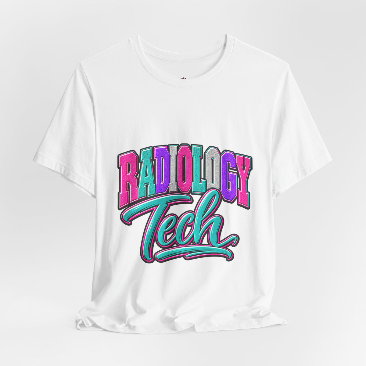 Radiology Tech T‑Shirt — Retro Neon Radiologic Technologist Tee