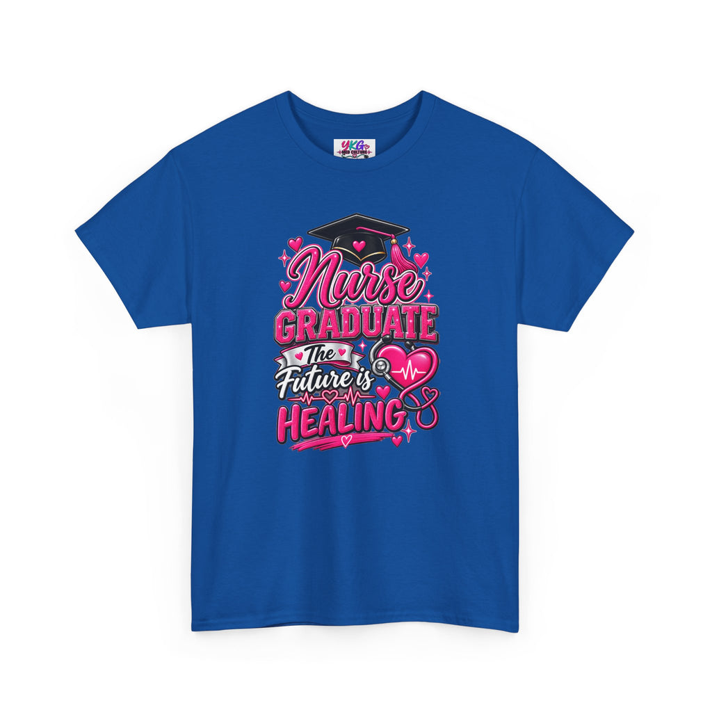 Nurse Graduate Tee – “The Future’s Healing” Graduation Nurse Shirt