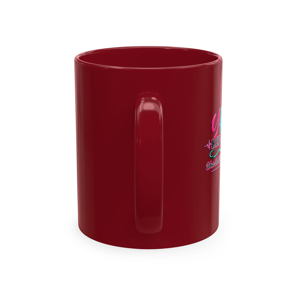 Grateful Thankful Blessed Nurse Mug — Floral Stethoscope Ceramic Coffee Cup