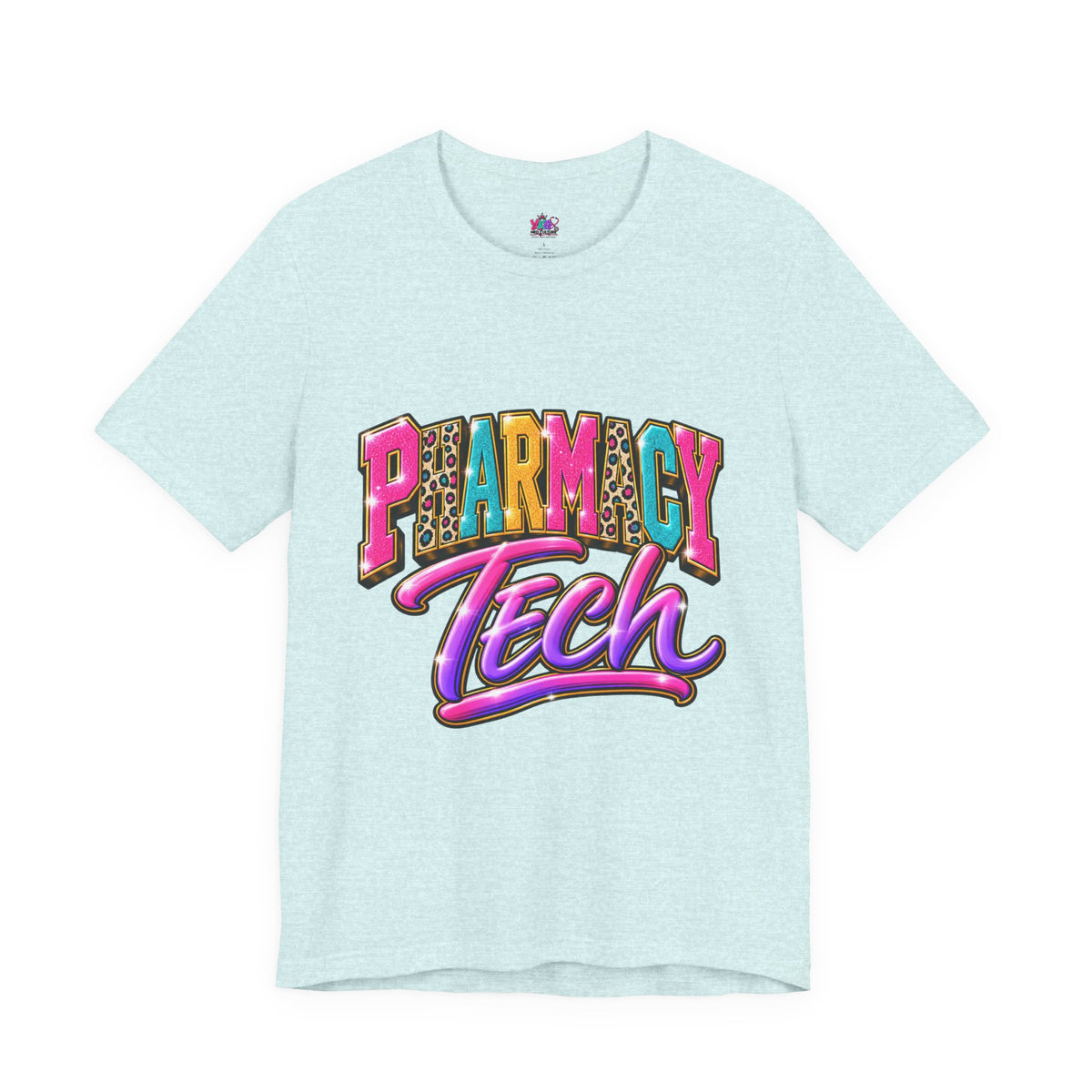 Pharmacy Tech Colorful Graphic Tee