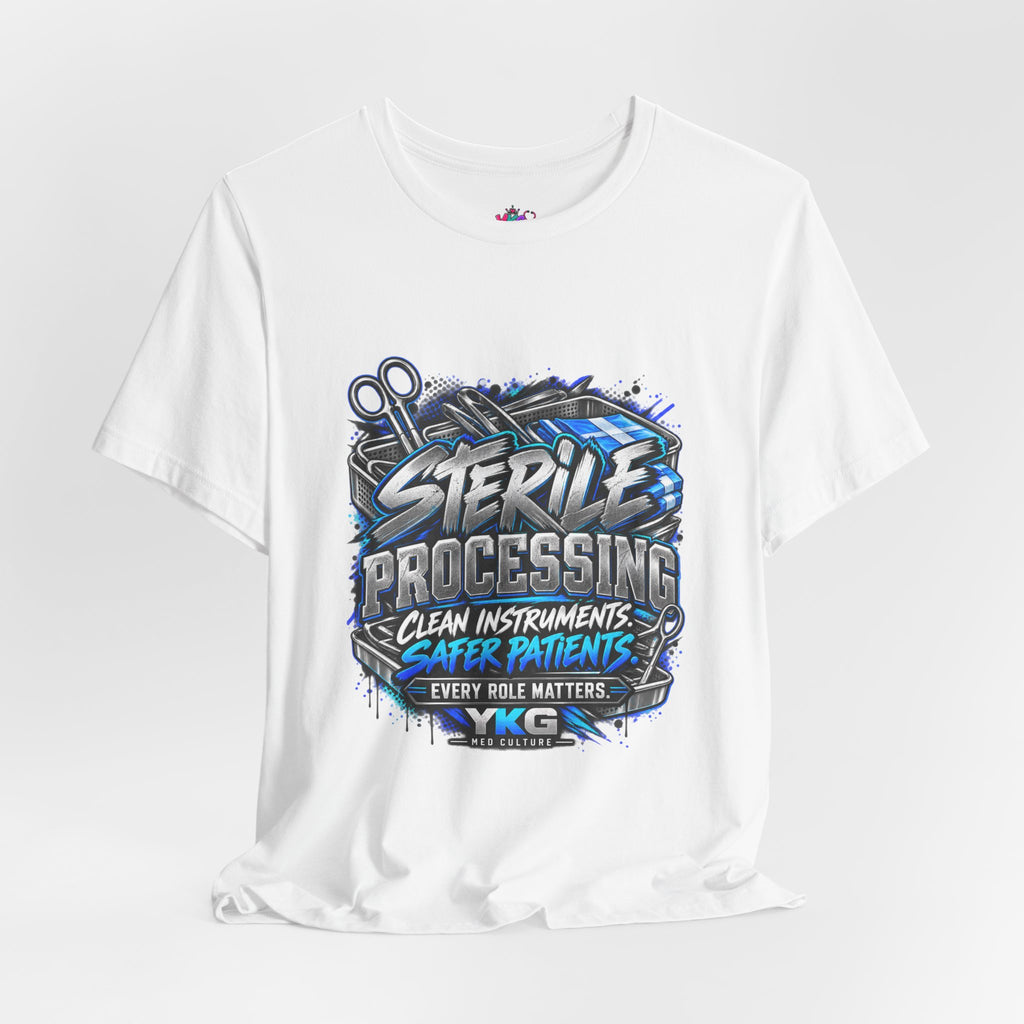 Sterile Processing T‑Shirt – “Clean Instruments, Safer Patients” Healthcare Tee
