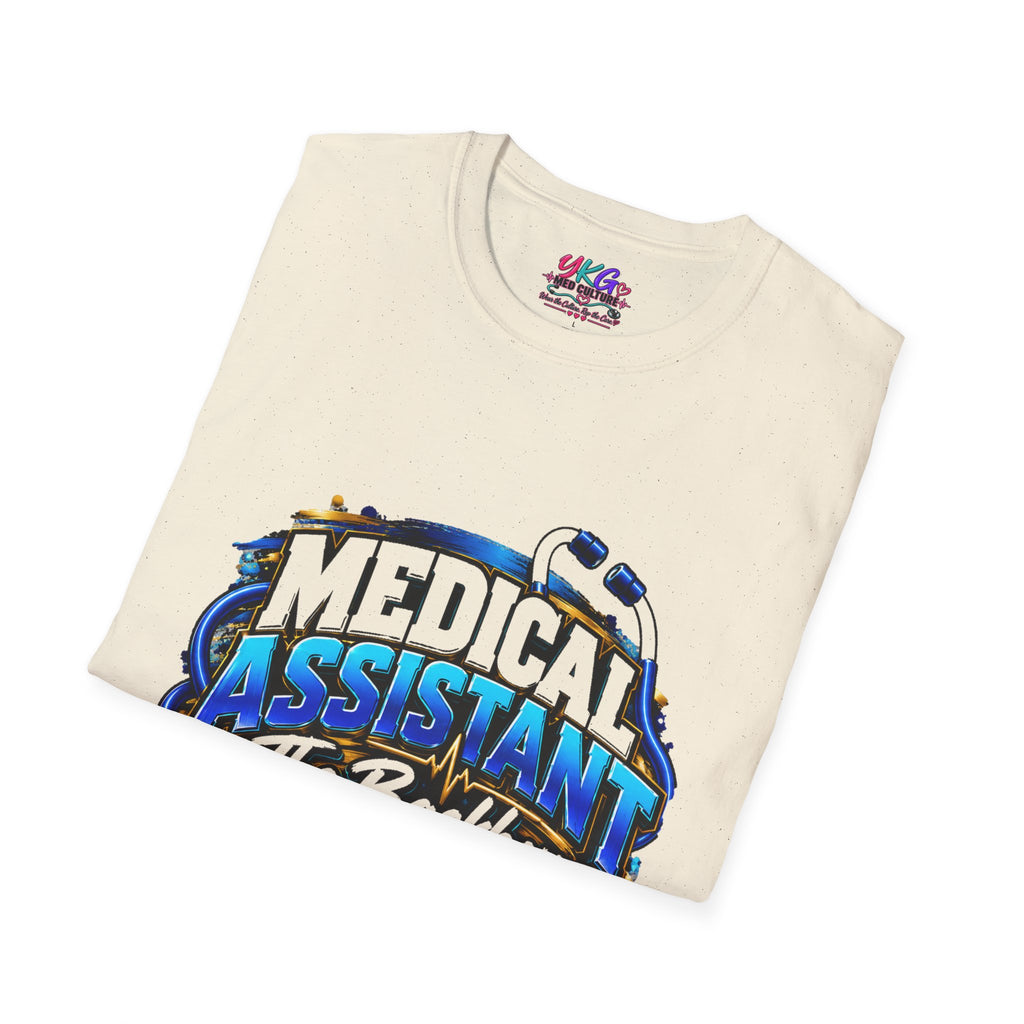 Medical Assistant T-Shirt — "The Backbone of Patient Care" Appreciation Tee