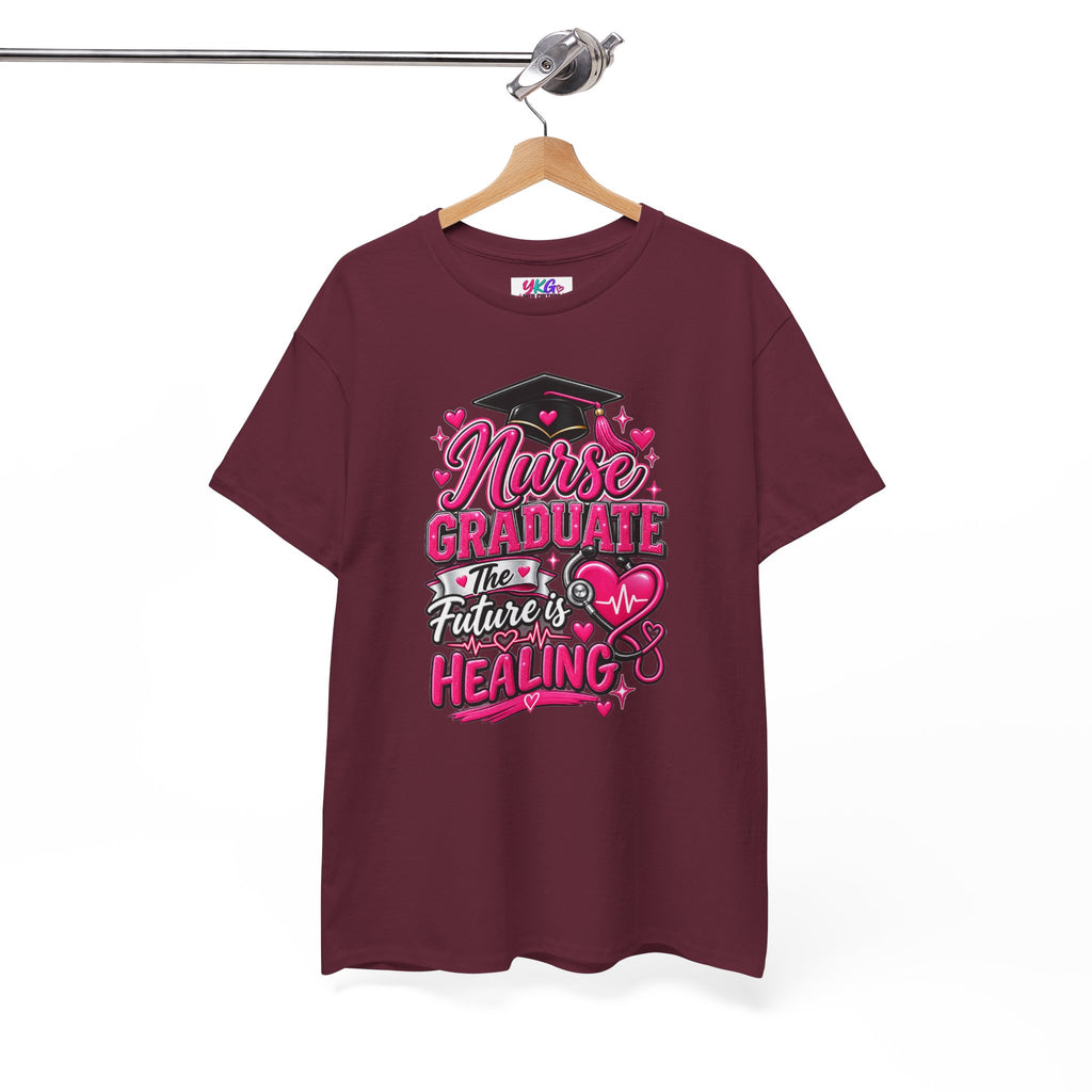 Nurse Graduate Tee – “The Future’s Healing” Graduation Nurse Shirt