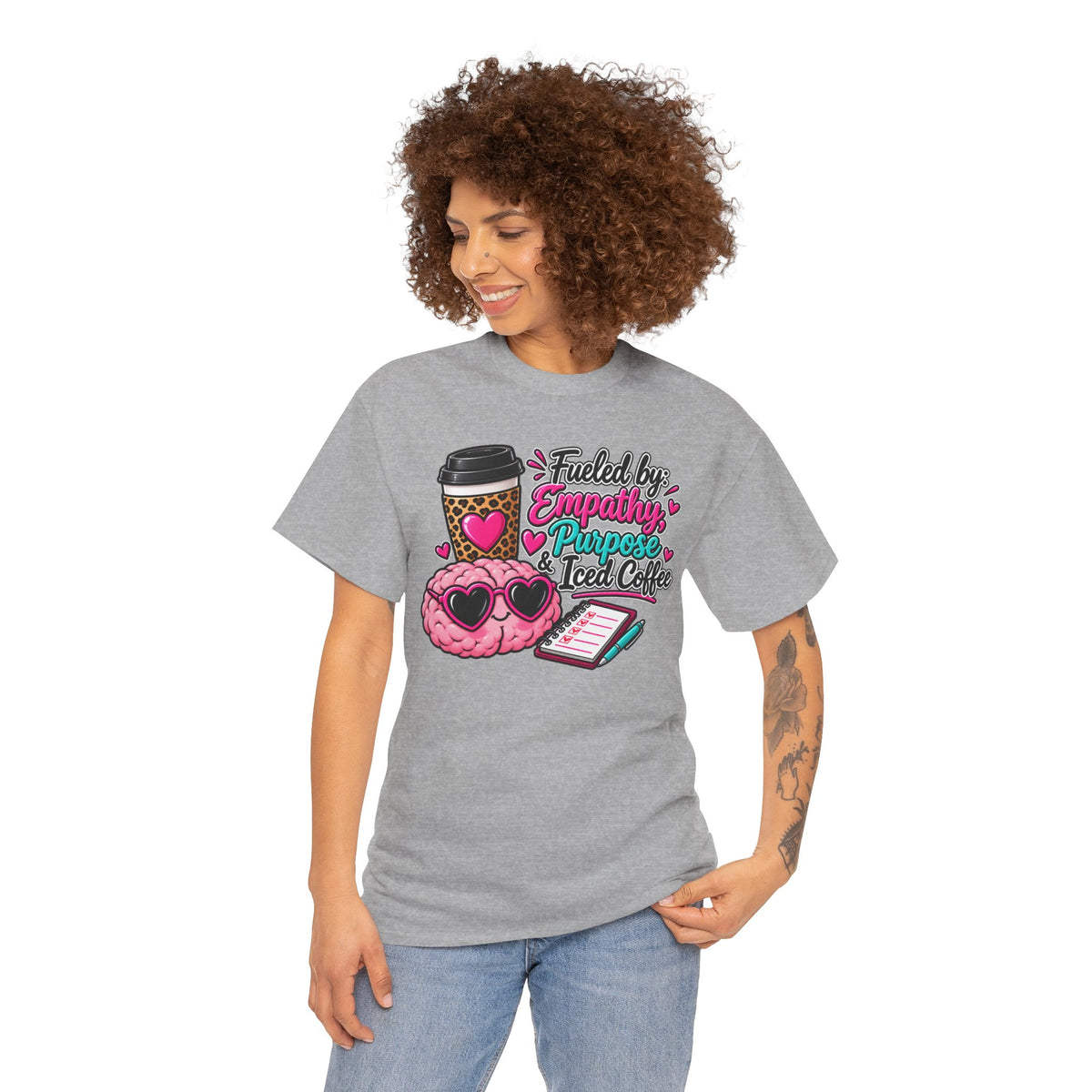 Empathy, Purpose & Iced Coffee T-Shirt