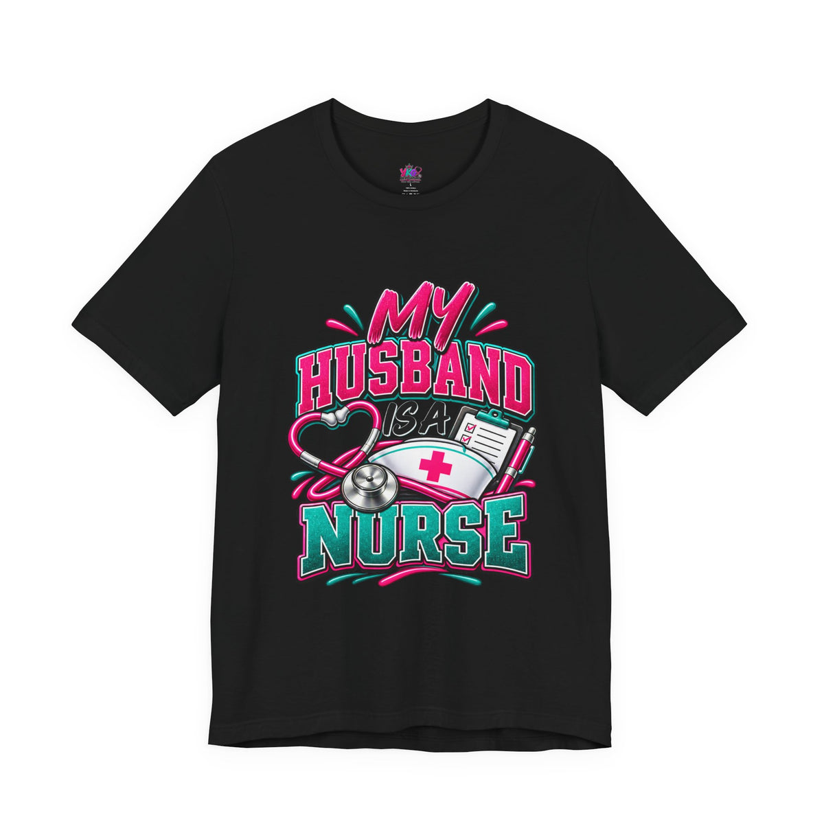 My Husband Is A Nurse Tee — Free Medical Advice Graphic T-Shirt