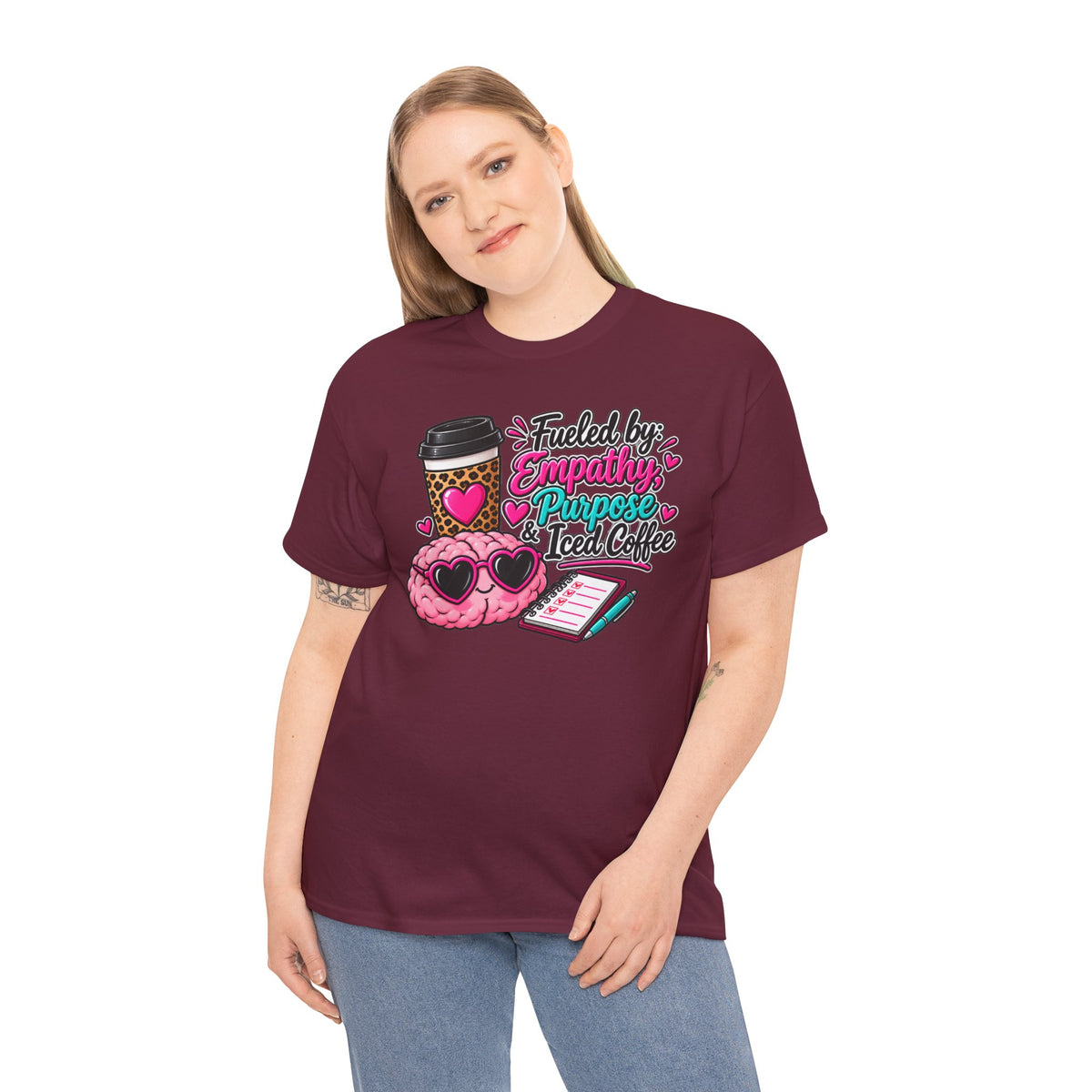 Empathy, Purpose & Iced Coffee T-Shirt