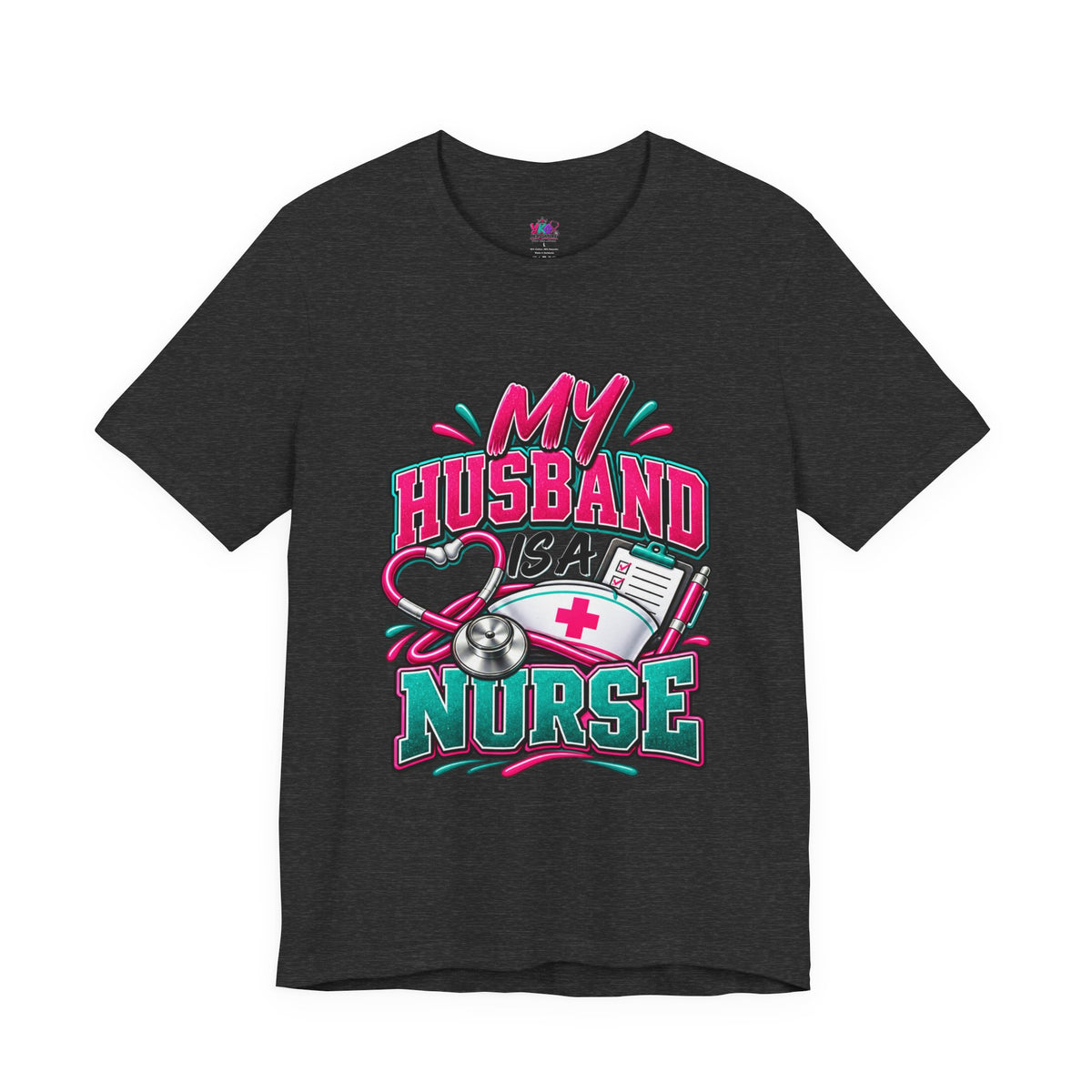 My Husband Is A Nurse Tee — Free Medical Advice Graphic T-Shirt