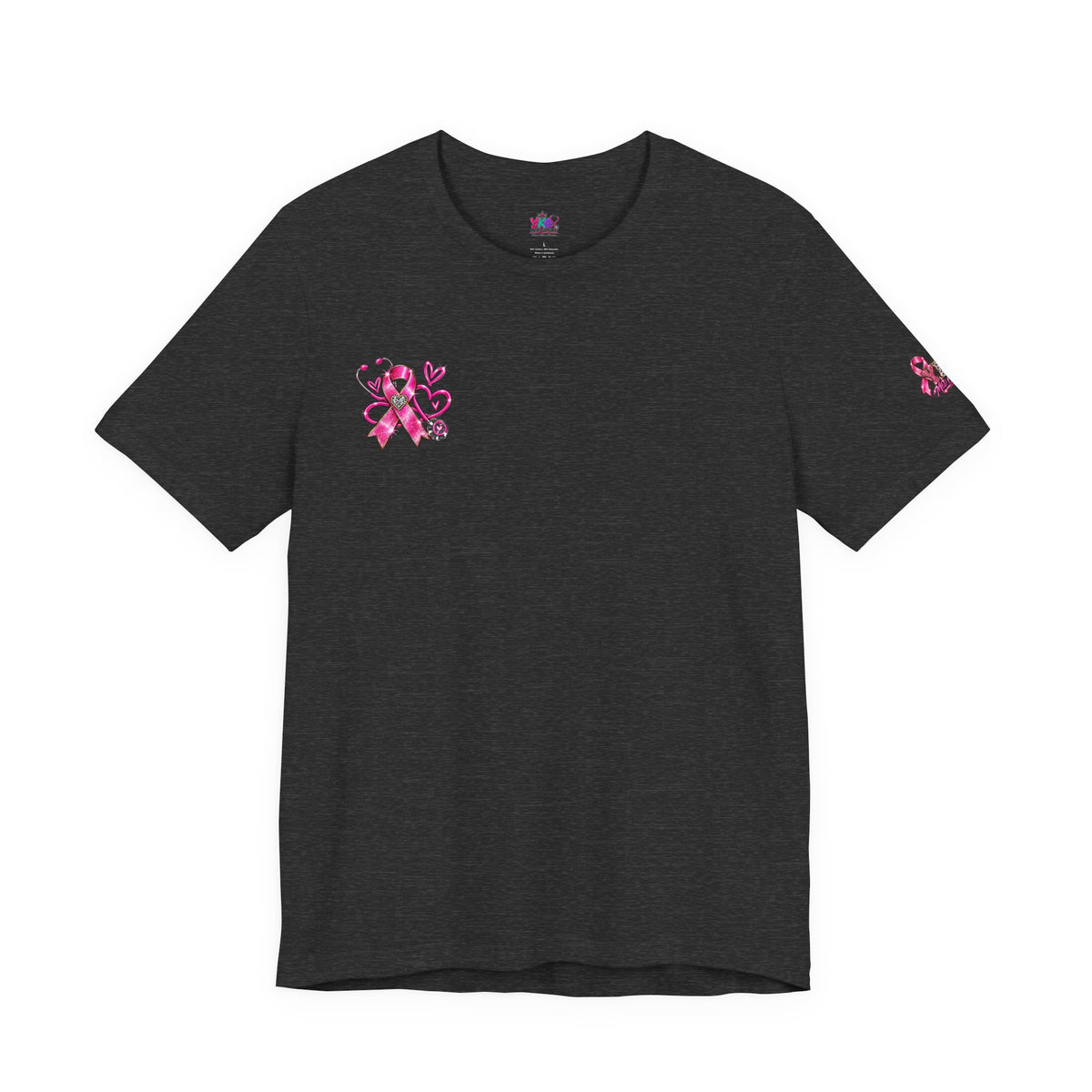Hope Looks Good On Healthcare Workers T-Shirt — Breast Cancer Awareness Healthcare Tee