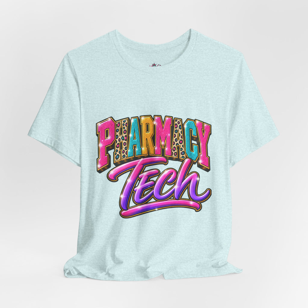 Pharmacy Tech Colorful Graphic Tee