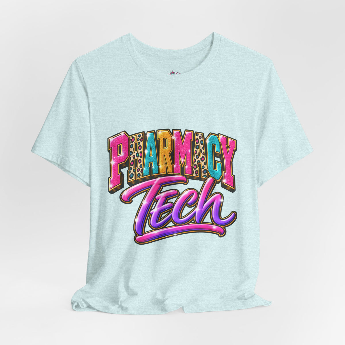 Pharmacy Tech Colorful Graphic Tee