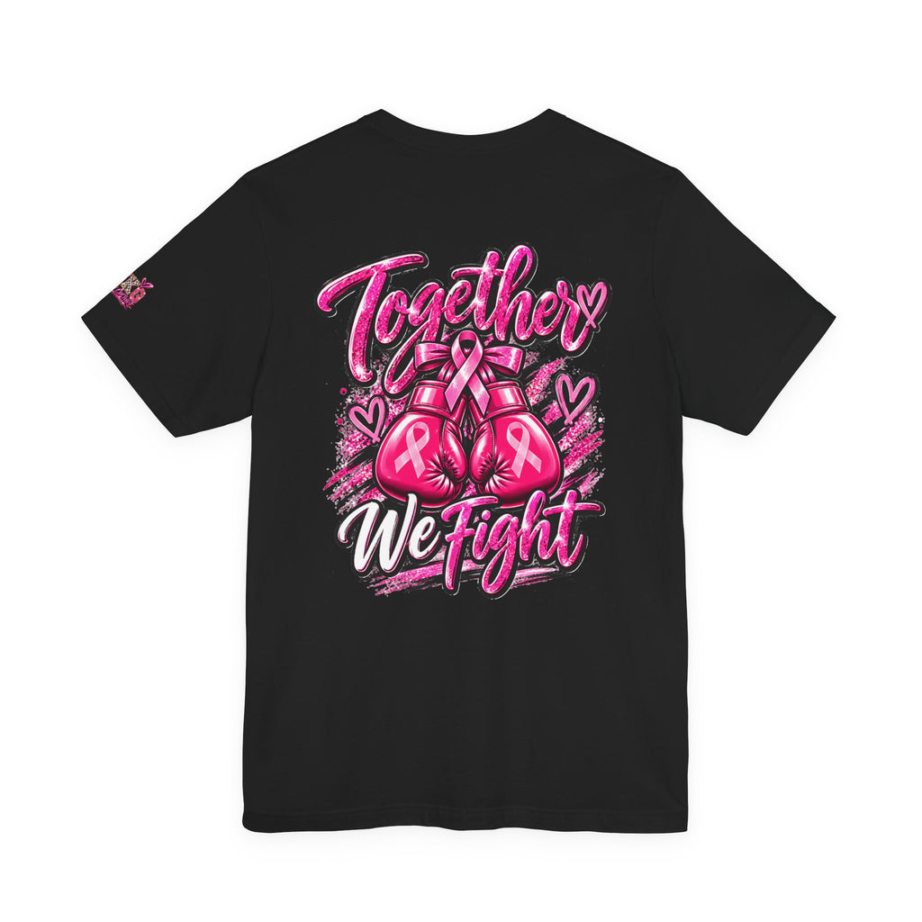 Breast Cancer Awareness Healthcare Heroes Tee — "Together We Fight" Pink Ribbon Shirt