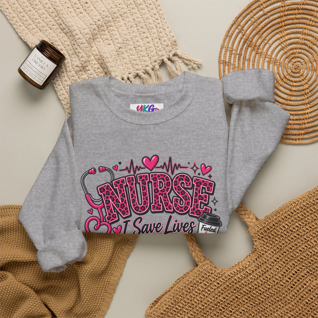 Nurse I Save Lives & Still Have Notes To Finish Sweatshirt
